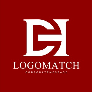 力強い伝統と革新 DとHのロゴ