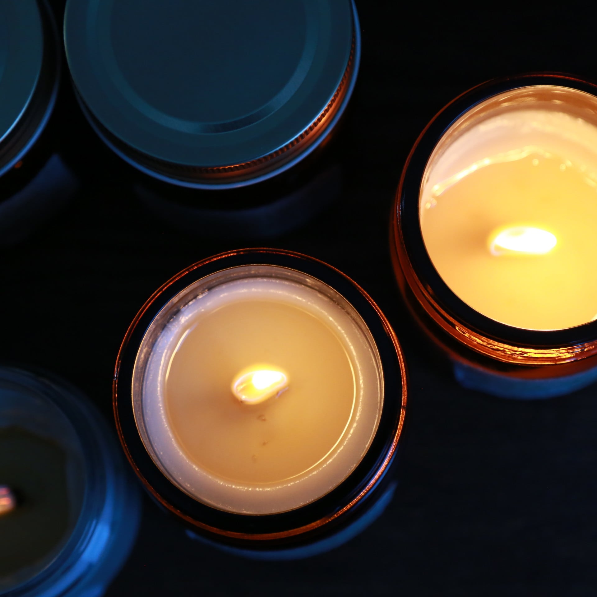 hana花の香り（L）soywax＆精油100％の天然木芯キャンドル | dotto