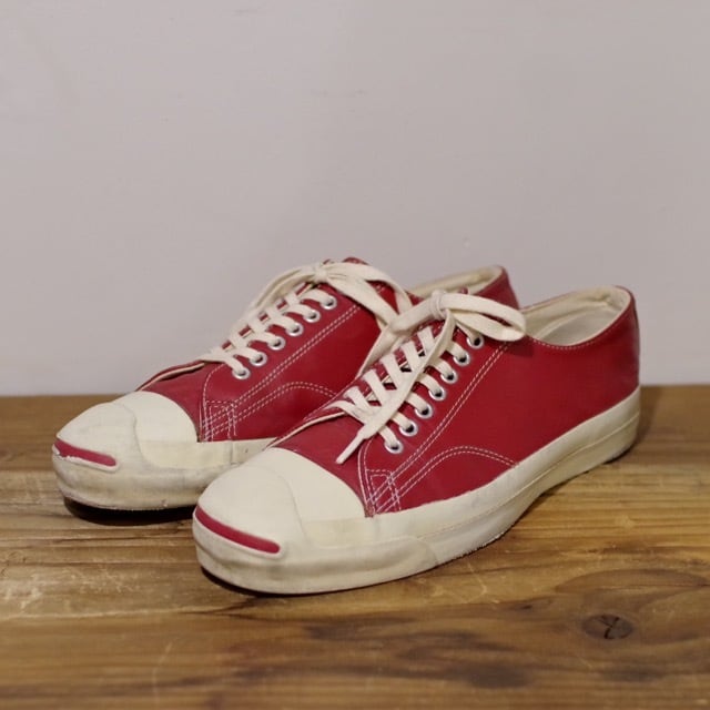 converse made in USA ジャックパーセル レザー レッド