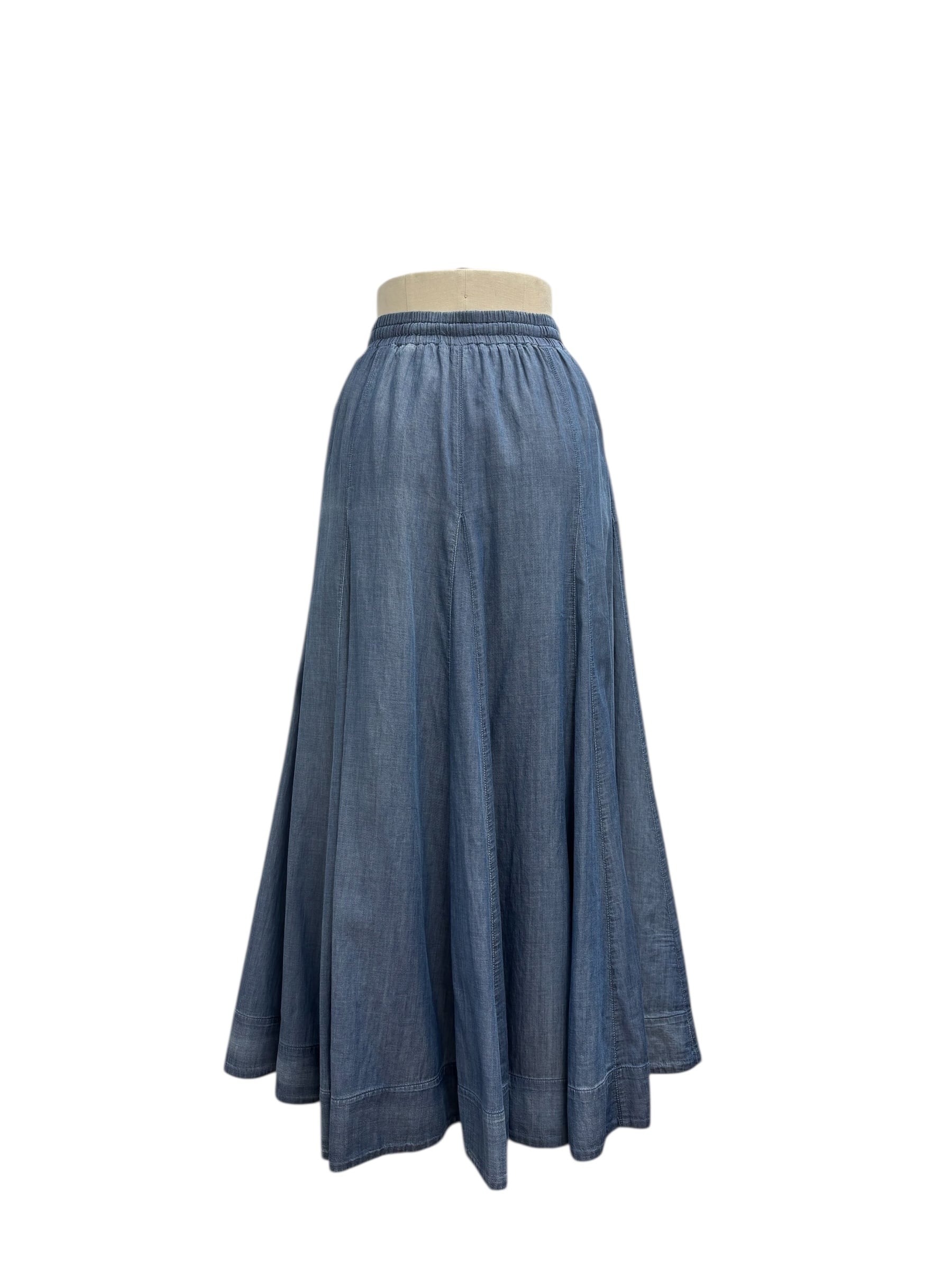 難アリ！ayane（アヤン）デニムタイトスカート ☆36サイズ SALE【ayane】16枚ハギデニムフレアスカート 816303 アヤン | red earth