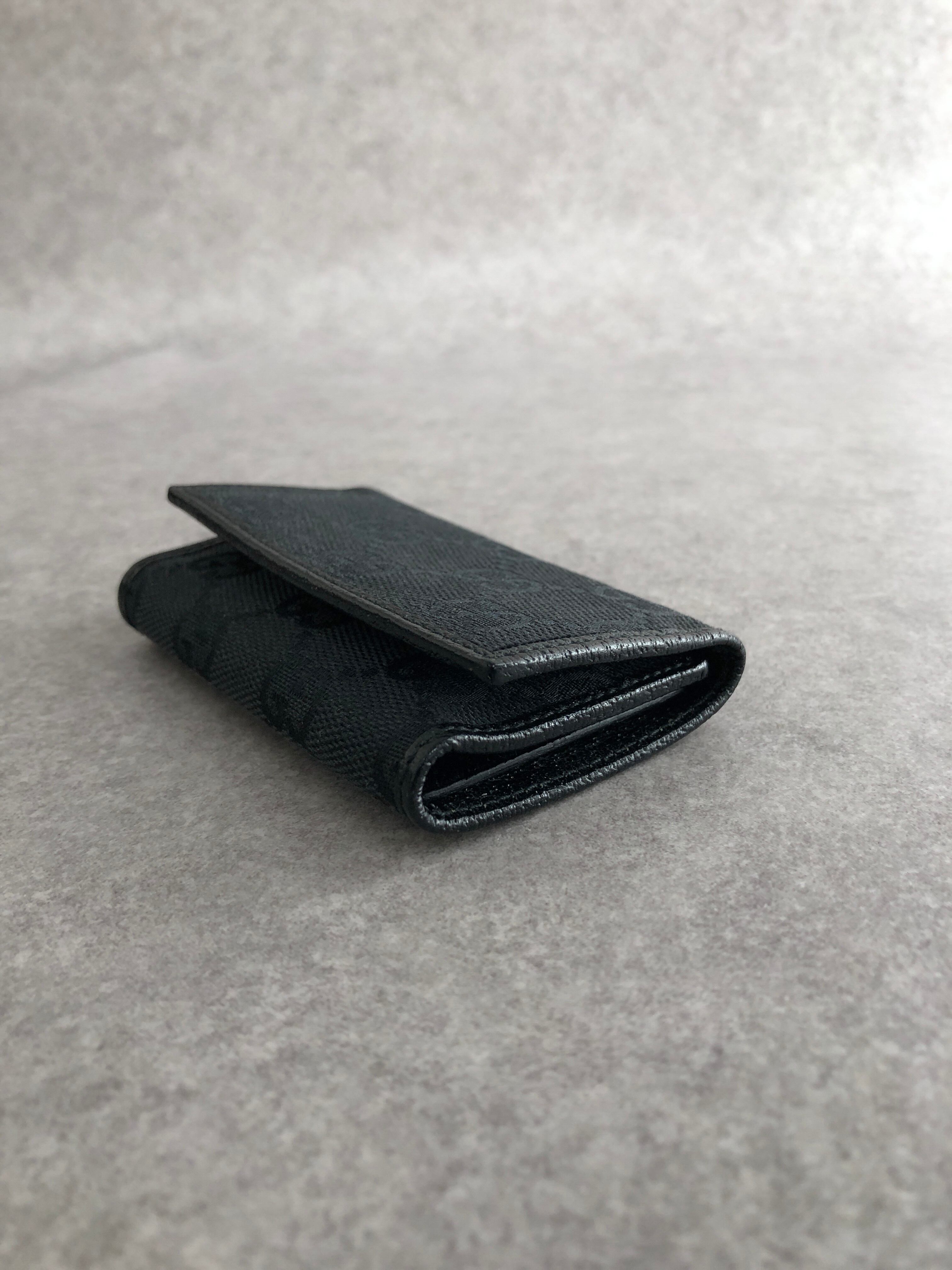 GUCCI グッチ GG柄 キーケース ブラック キャンバス 6連 04564R F40IR