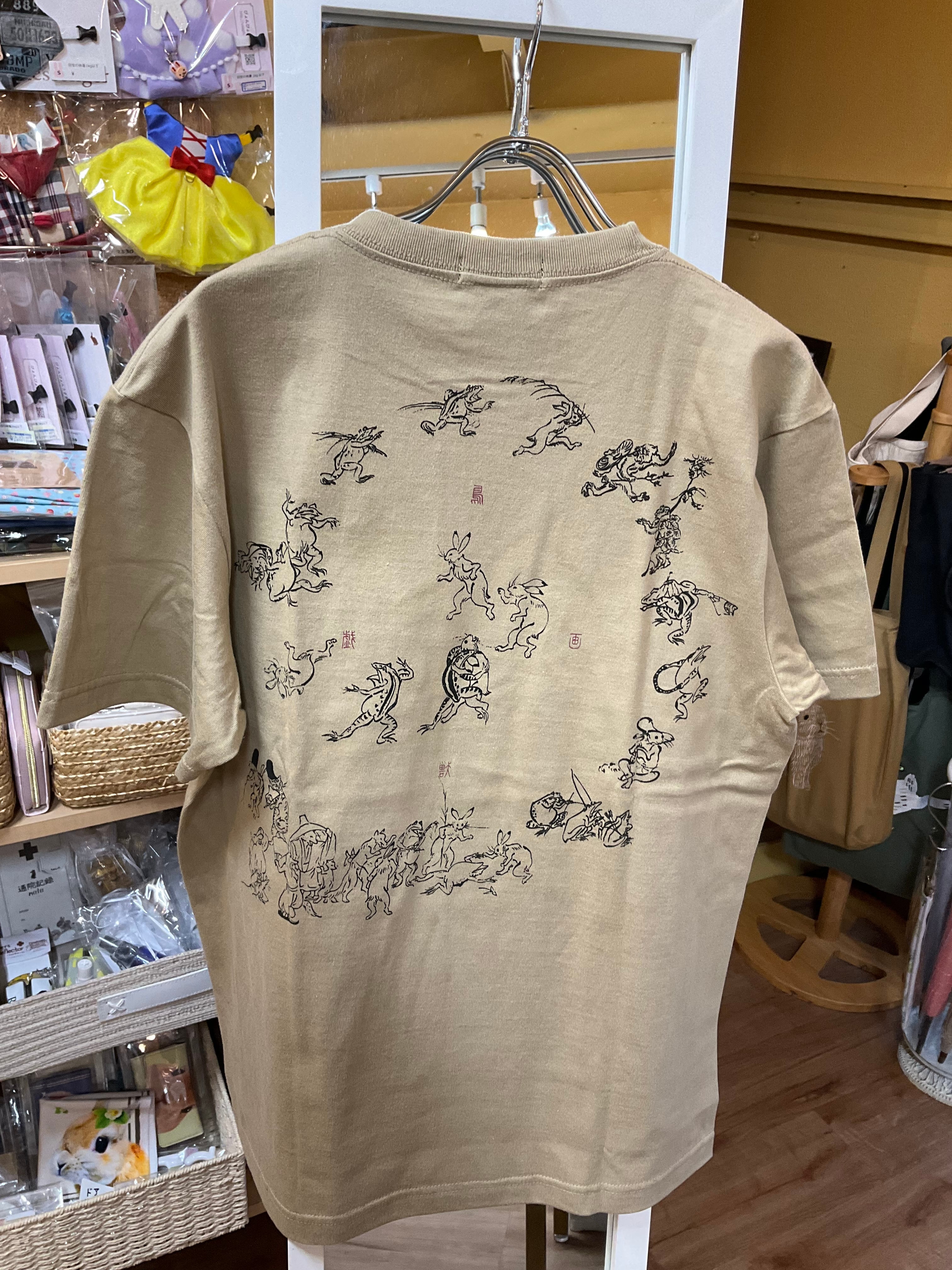 鳥獣戯画Tシャツ「うずまき」 Summer | うさぎセレクトショップ森音 powered by BASE