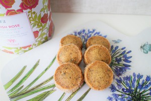 薔薇の紅茶のクッキー