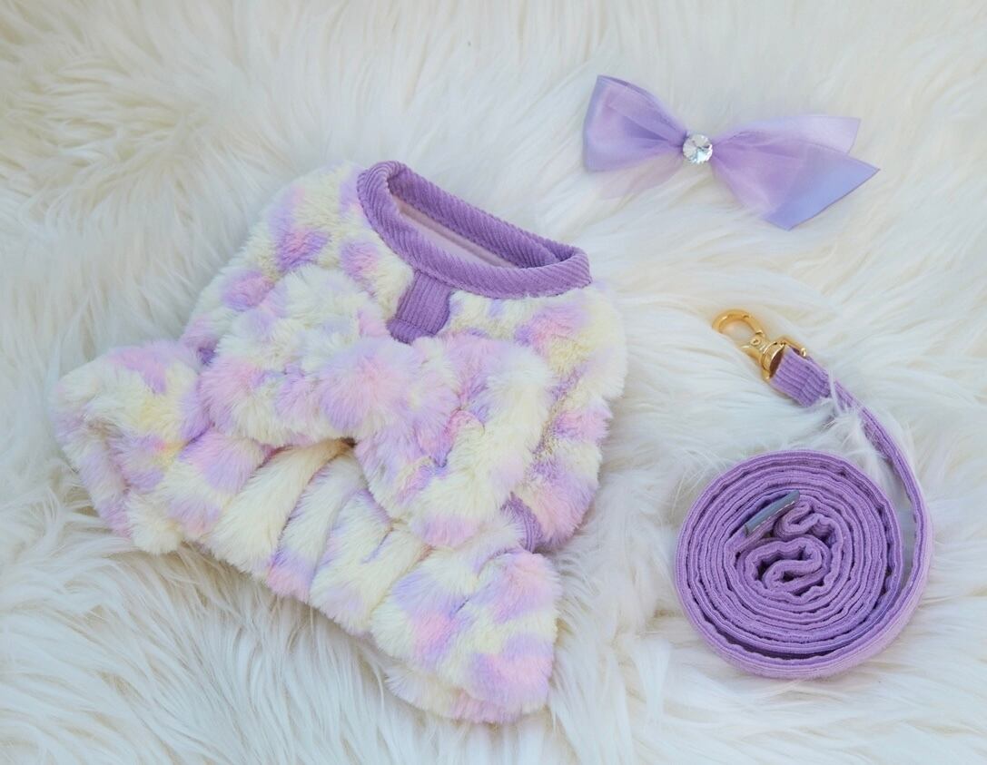 《予約》IL0046 Mink Ribbon Harness - Leopard