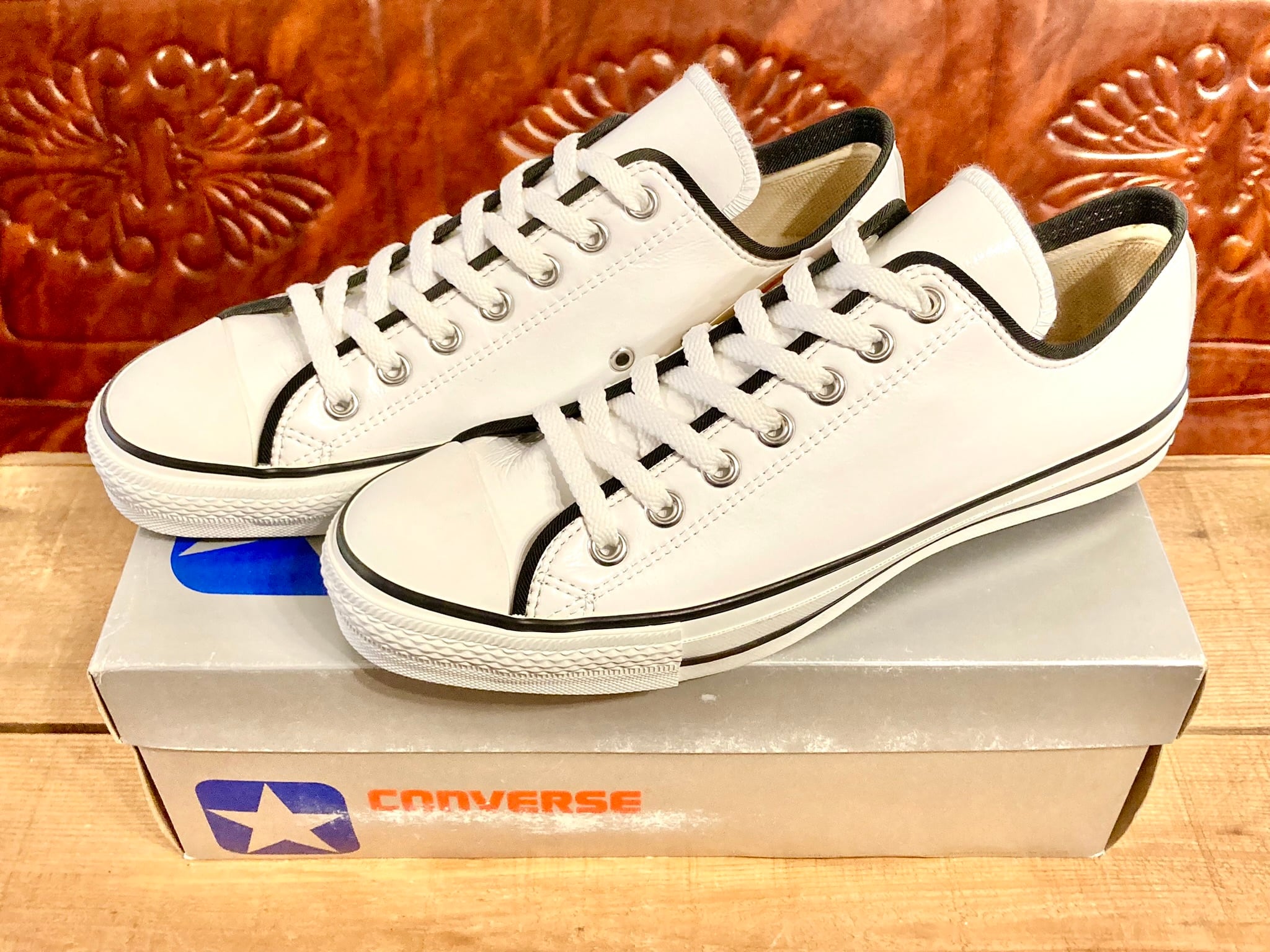 CONVERSE(コンバース) ALL STAR ENAMEL(オールスター エナメル)8.5 27cm 白/黒 236