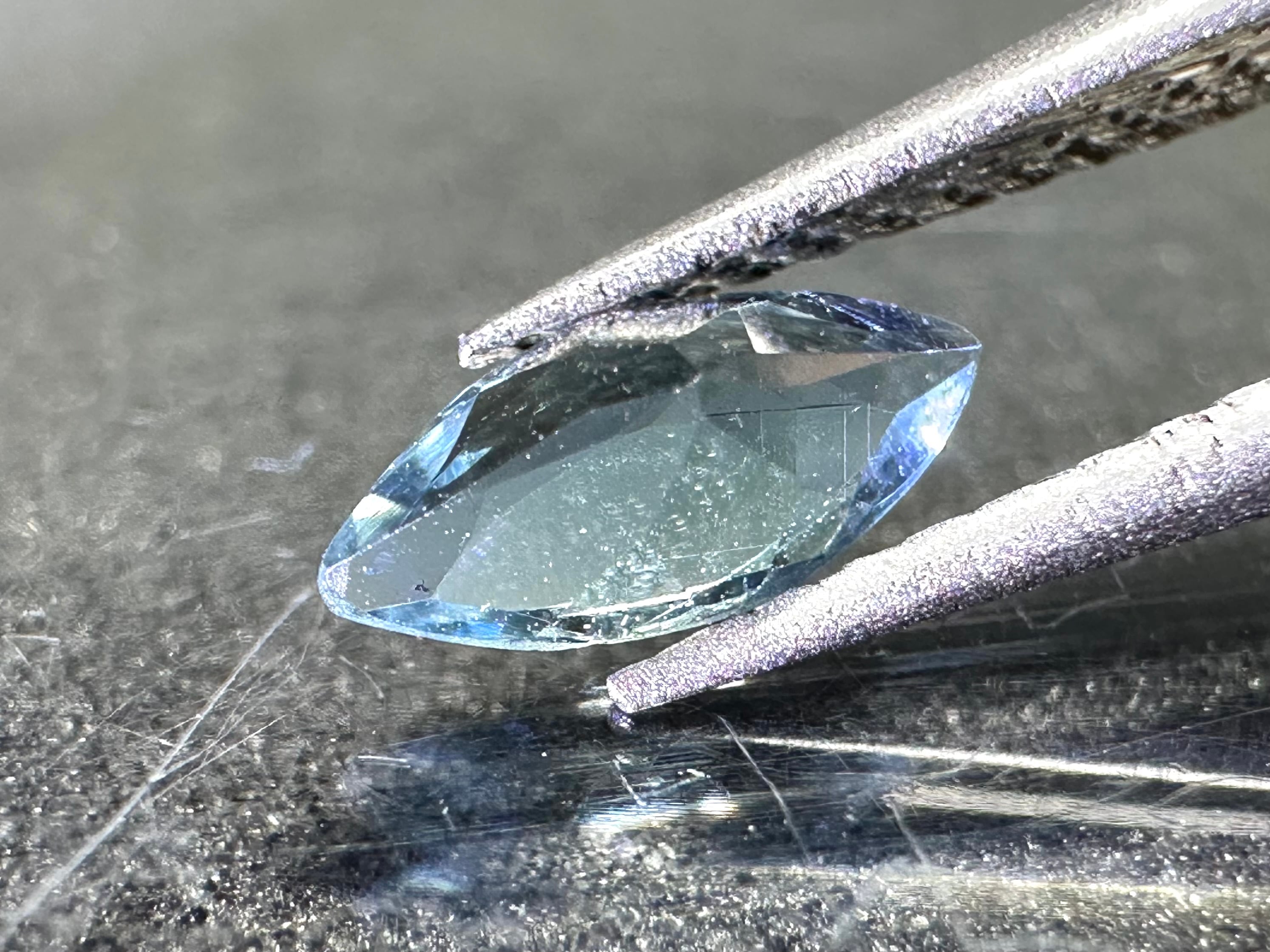 本日限り　スターベリル（アクアマリンサンストーン）&アイリスクォーツ　ブレス 本日限りスターベリル（アクアマリンサンストーン）&アイリスクォーツ