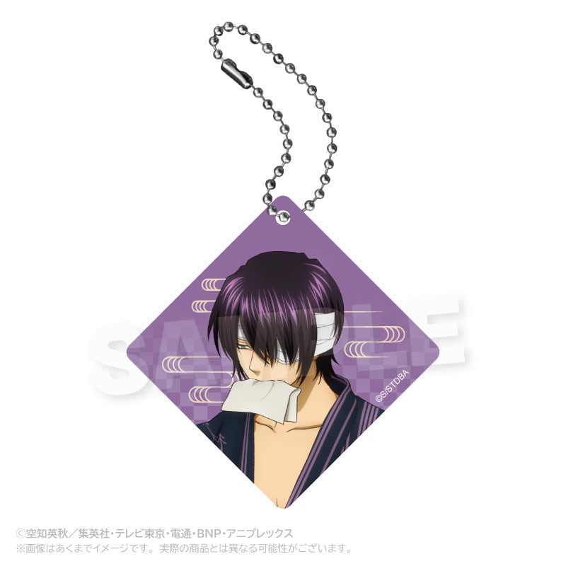 8月発売予定】銀魂 トレーディングアクリルキーホルダー 手入れver
