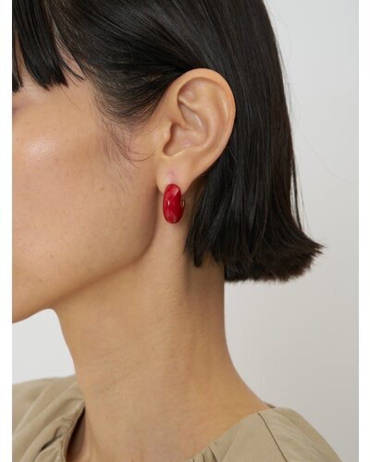 【CHIGNON】ミニエポフープピアス／イヤリング