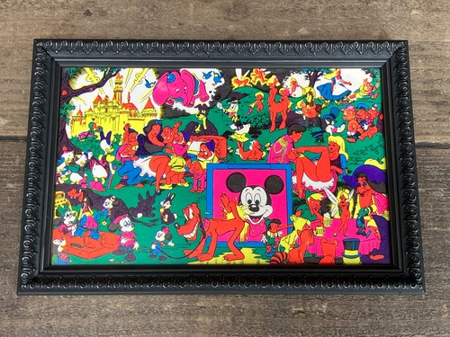 1974 memorial orgy post card framing