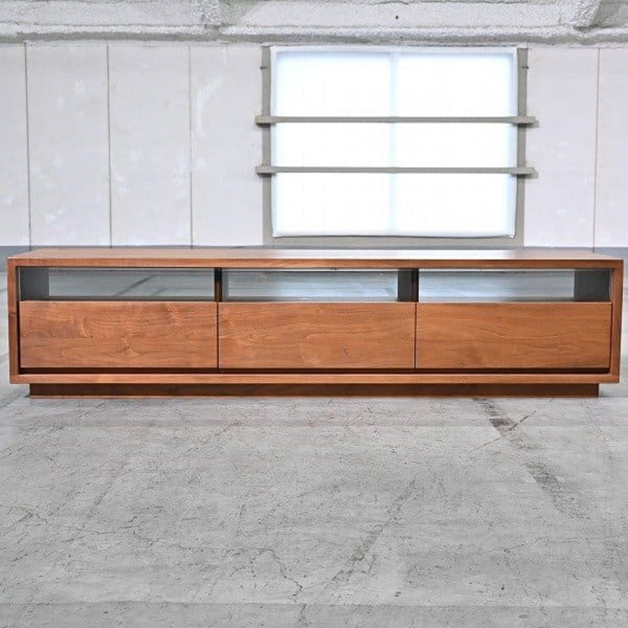 ACTUS Masterwal 30万 マスターウォール「BASS AV BOARD」TVボード ロー AV機器 3杯 引き出し リビング 収納家具 棚 北欧スタイル【 中古家具/中古インテリア/USED家具ユーズド家具/リサイクル】