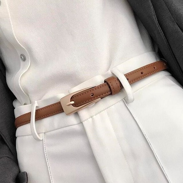 ラウンドバックルスーツベルト W10198