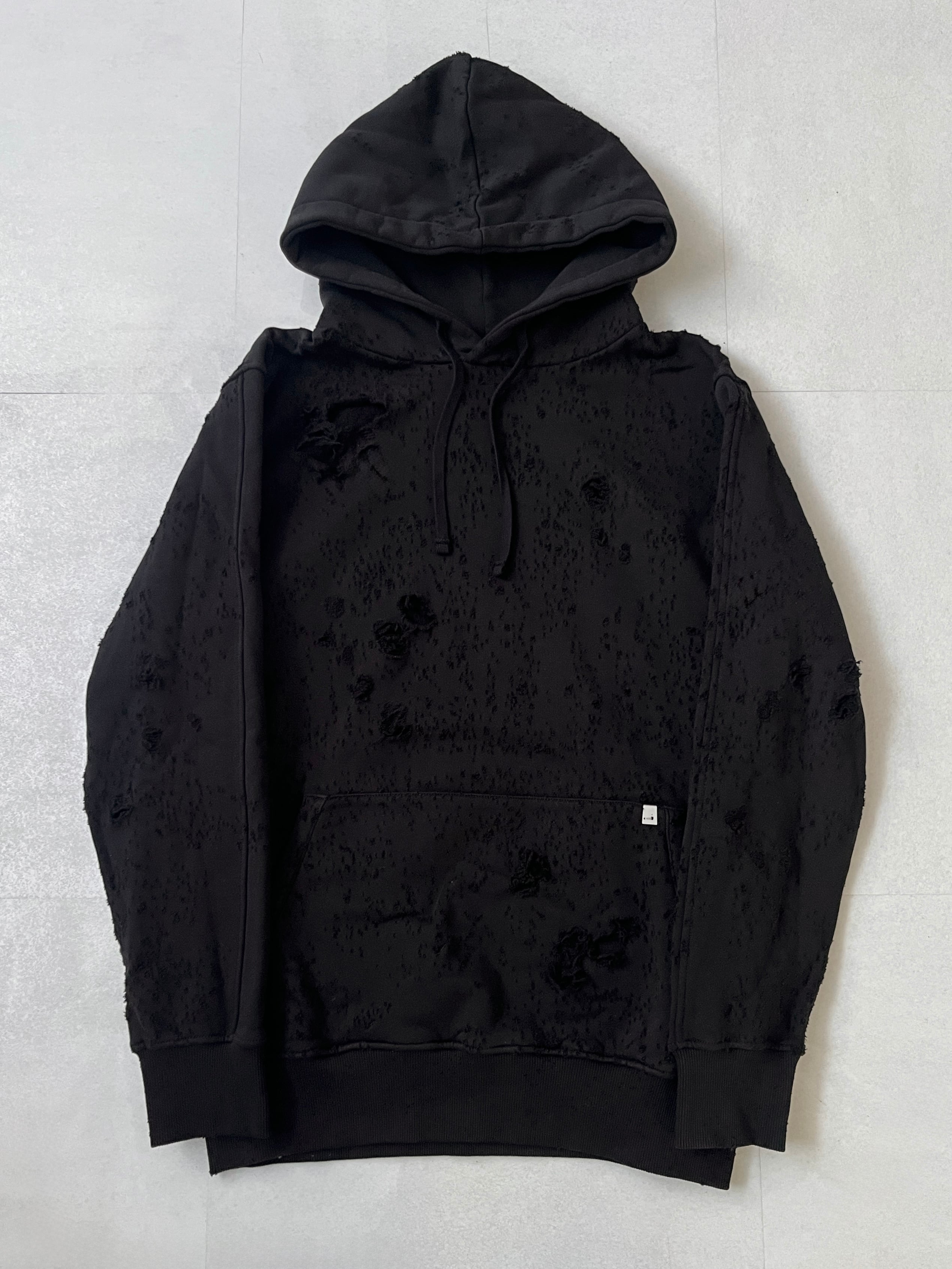 90～00s OLD STUSSY/Half zip Hoodie/China製/紺タグ/L/ハーフジップ
