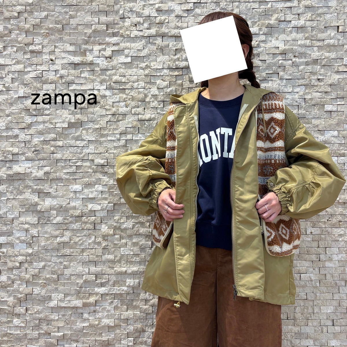 style zampa for the holidays アウター ザンパ ZAMPA style zampa for the holidays ジャケット ノーカラー 総裏地 チェック ウール M ベージュ /YK  レディース : ブランド古着販売のベクトル - 通販 - Yahoo!ショッピング