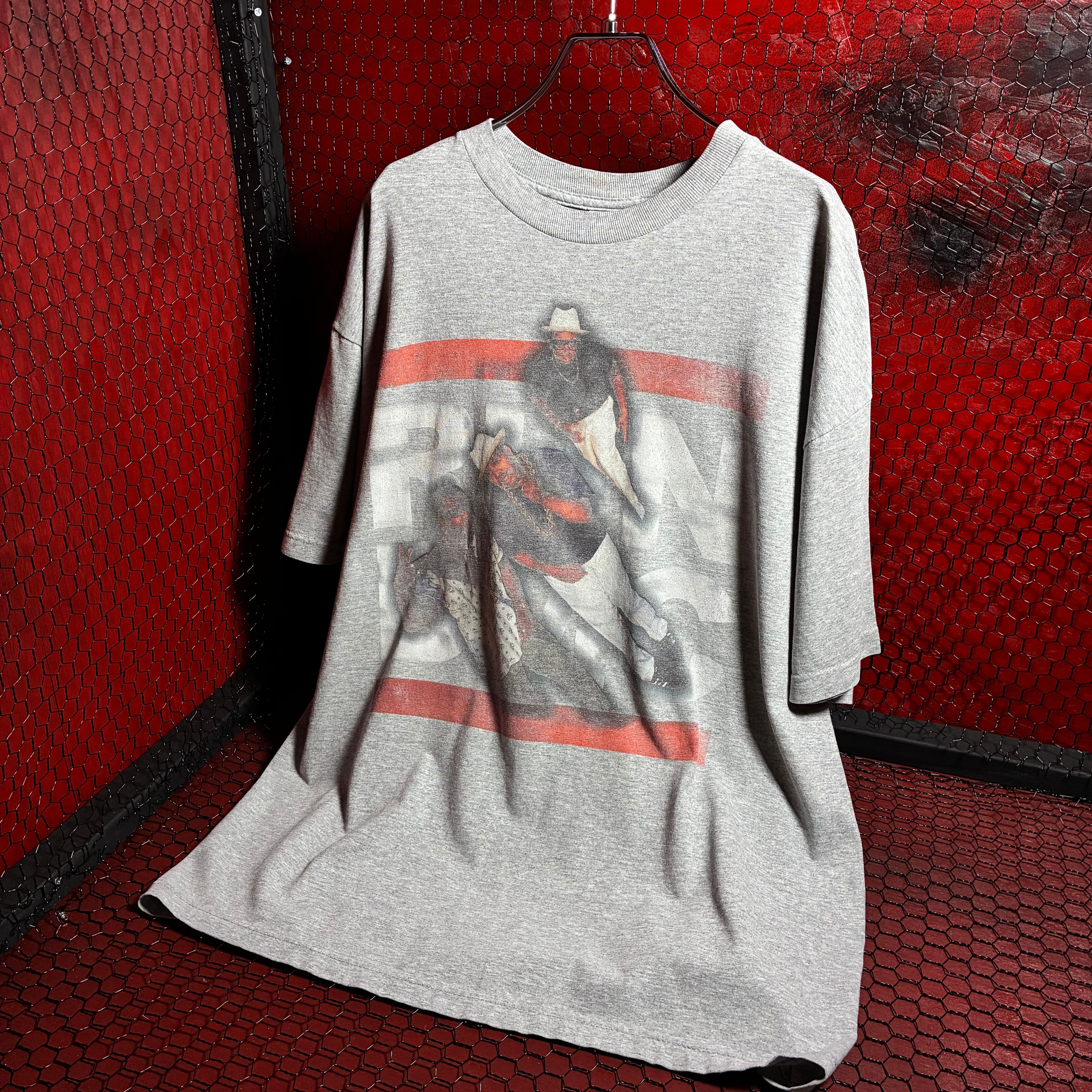 00s メキシコ製　ALSTYLE RUN DMC ミュージックTシャツ　グレー 00s メキシコ製 ALSTYLE RUN DMC ミュージックTシャツ グレー | 古着屋