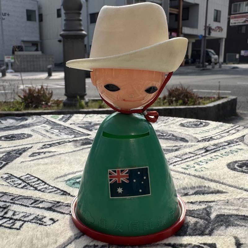 Vintage、Used 世界風俗人形 住友信託銀行の貯金箱 大阪万博