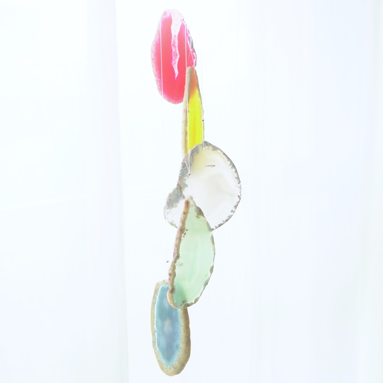 Rainbow Beach - アゲートヒーリングチャイム / Agate Sun Catcher Wind Chime 051