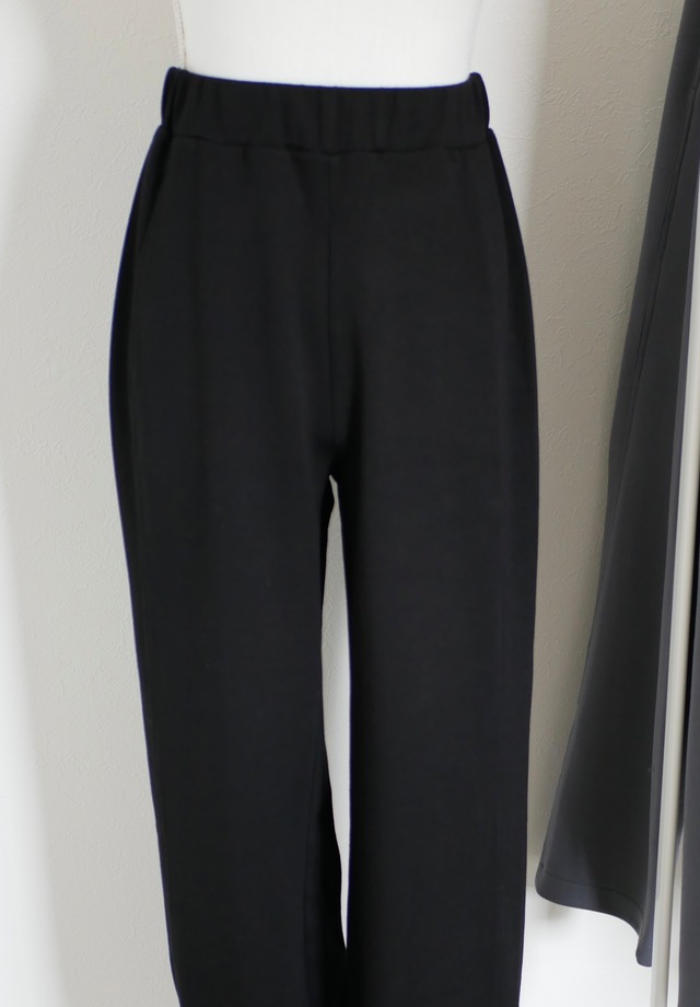 デイリーリラックスセミワイドパンツ　全2色