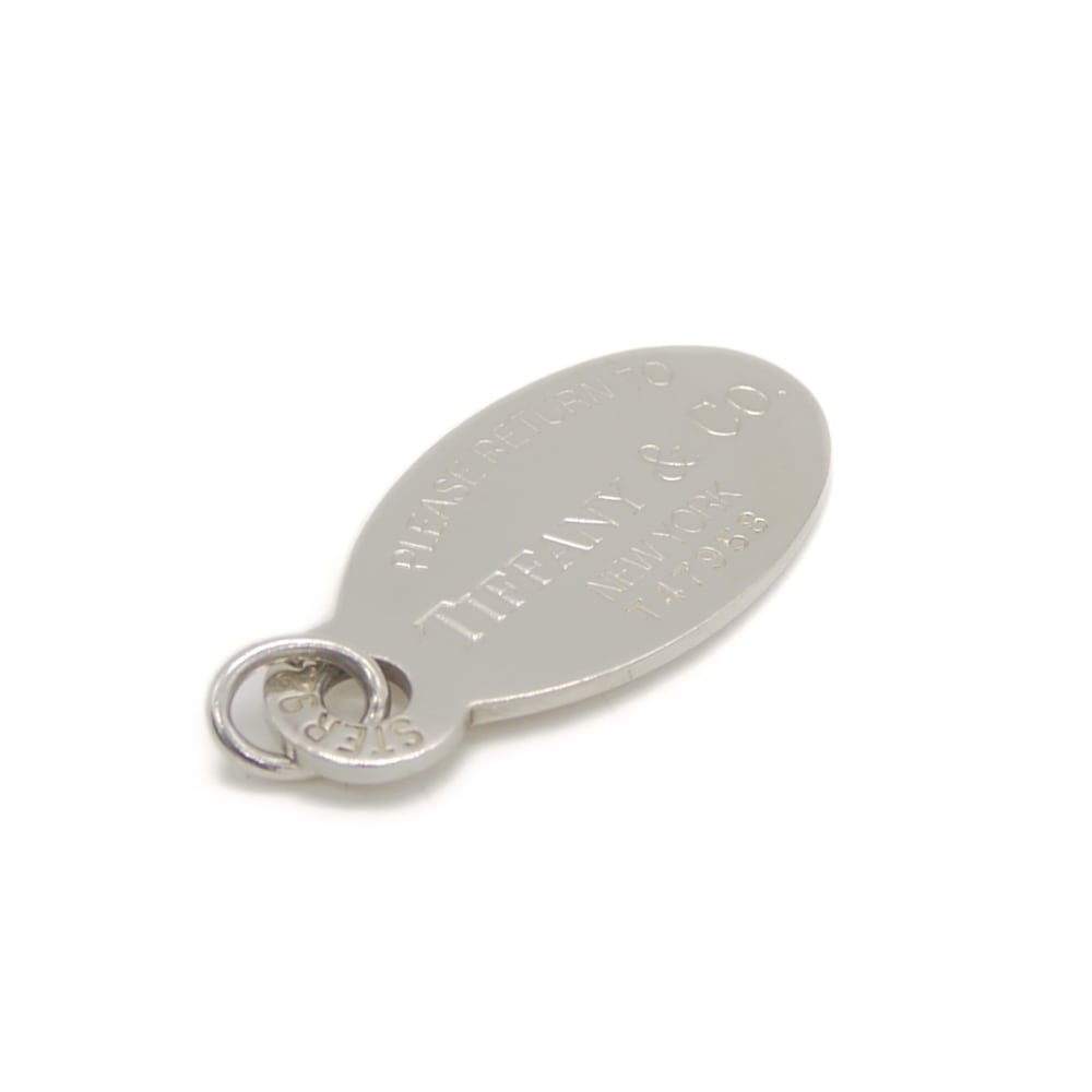 Tiffany & Co. 925 シルバー ペンダントトップ TIFFANY & Co. ティファニー リターントゥ タグ ネックレストップ
