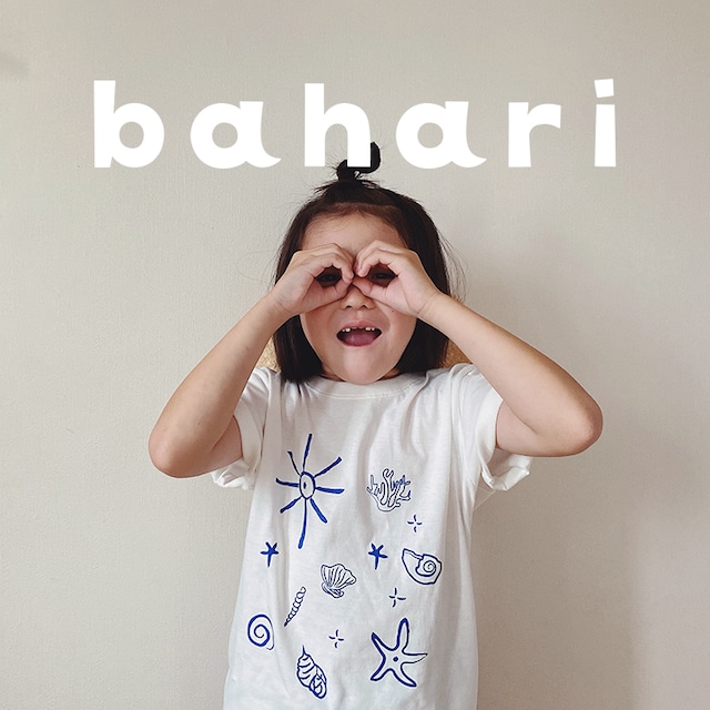 KIDS Tee〈 bahari 〉海　大河  バハリ