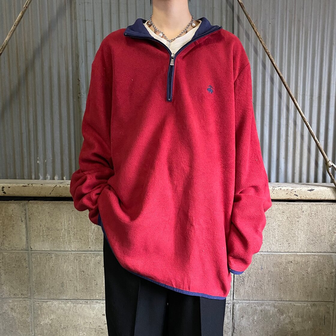 Brooks Brothers ブルックスブラザーズ ハーフジップ フリース メンズ 