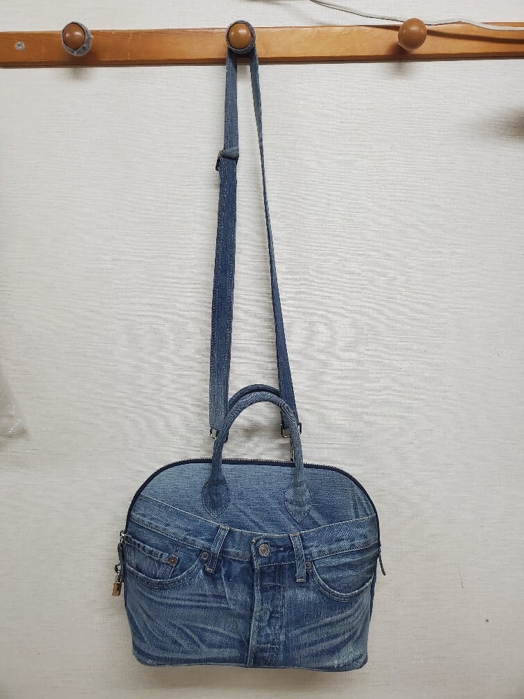 ジーンズリメイク ボリード30タイプ オーダーバッグ Jeans remake