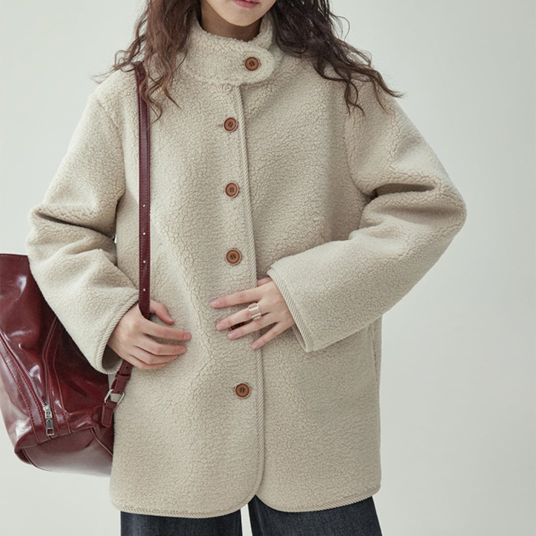 stand collar coat