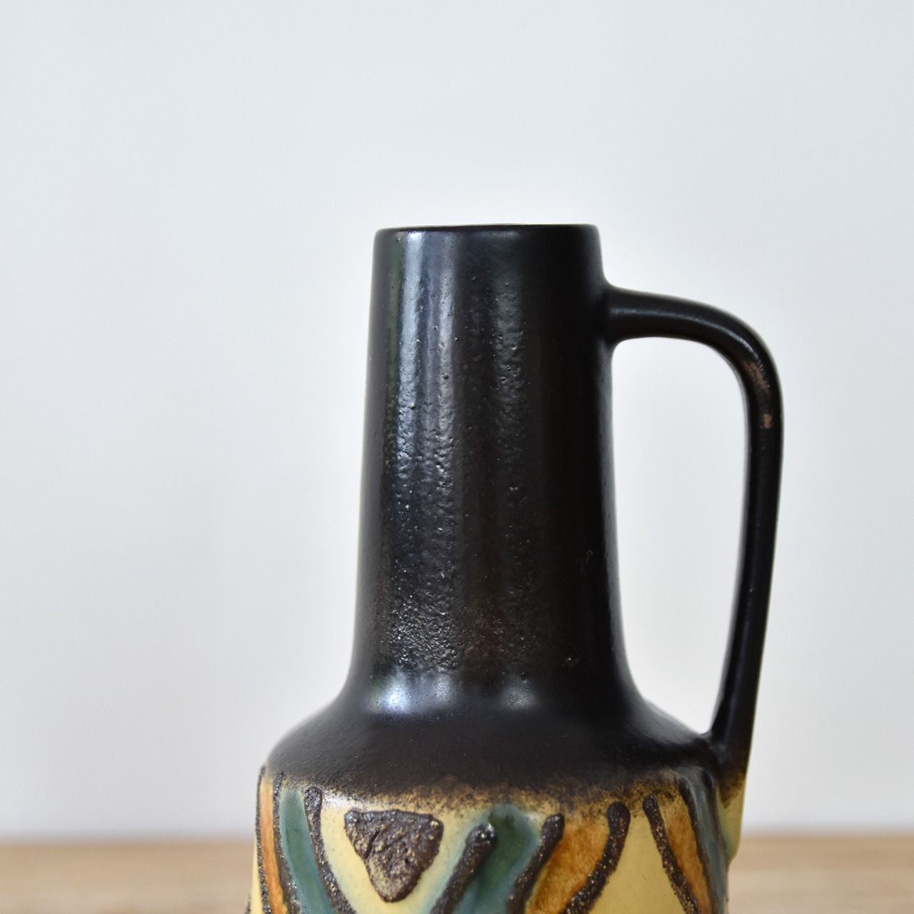 W.Germany Strehla  Pottery Vase / ドイツ シュトレーラ ポタリー ベース / 2210BNS-005