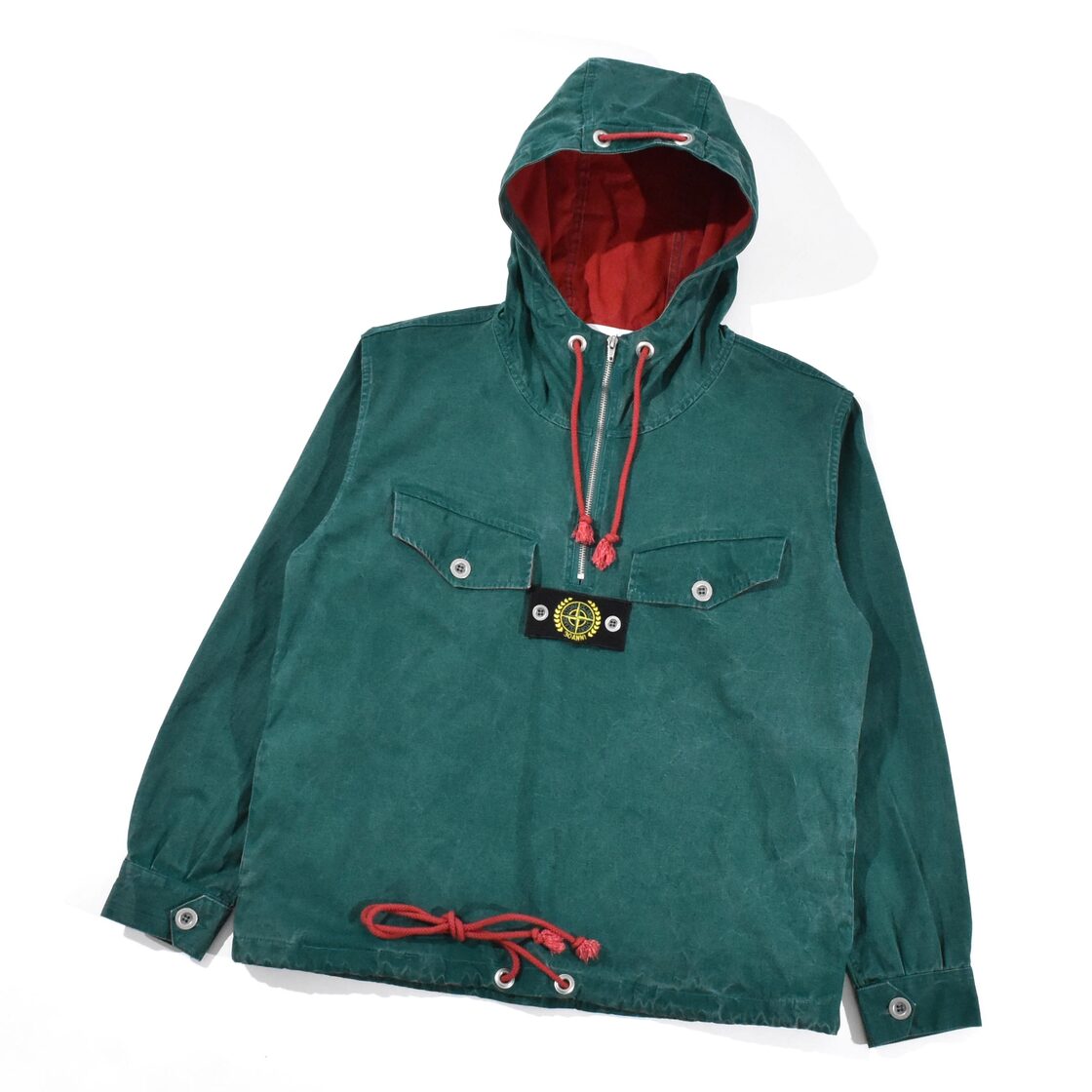 2012AW STONE ISLAND 30th Anniversary TELA STELLA JACKET GREEN RED 