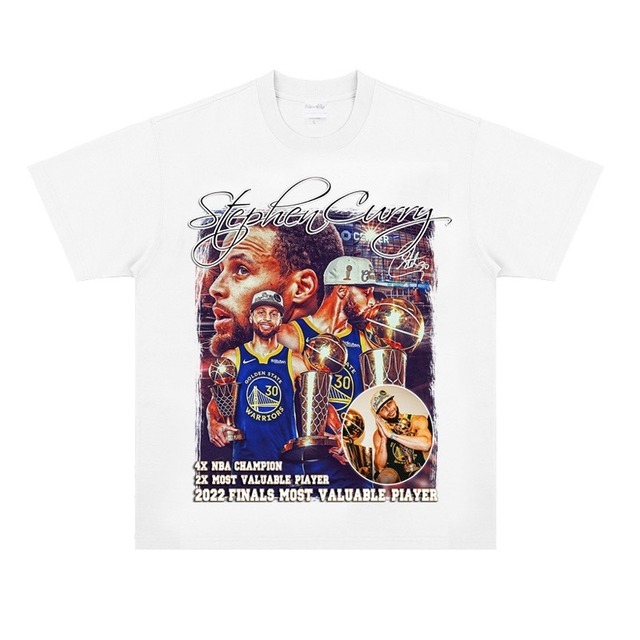 【トップス】 STEPHEN CURRY 上質なコットン半袖Tシャツ2304111050Y