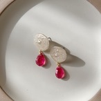 【10月 誕生石カラー トルマリン】バースデーカラードロップピアス・イヤリング｜サムネイル3