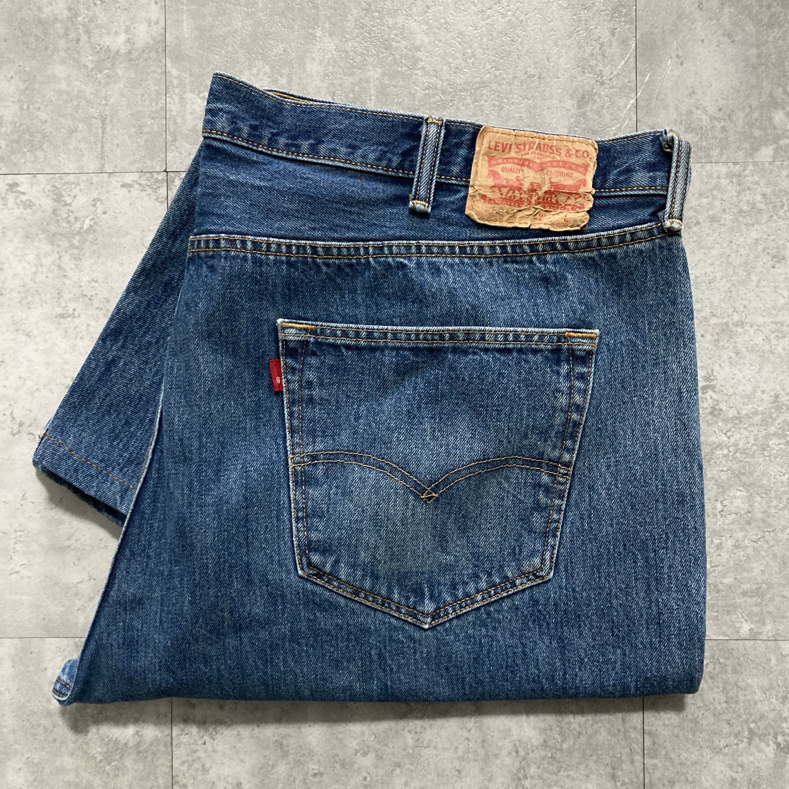 W46】Levis 501 リーバイス ボタンフライ ビッグサイズ リサイズ
