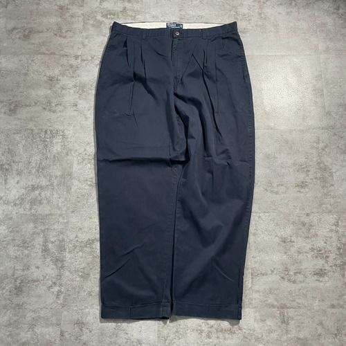 90-00s Polo by Ralph Lauren 40/30 ネイビーチノ