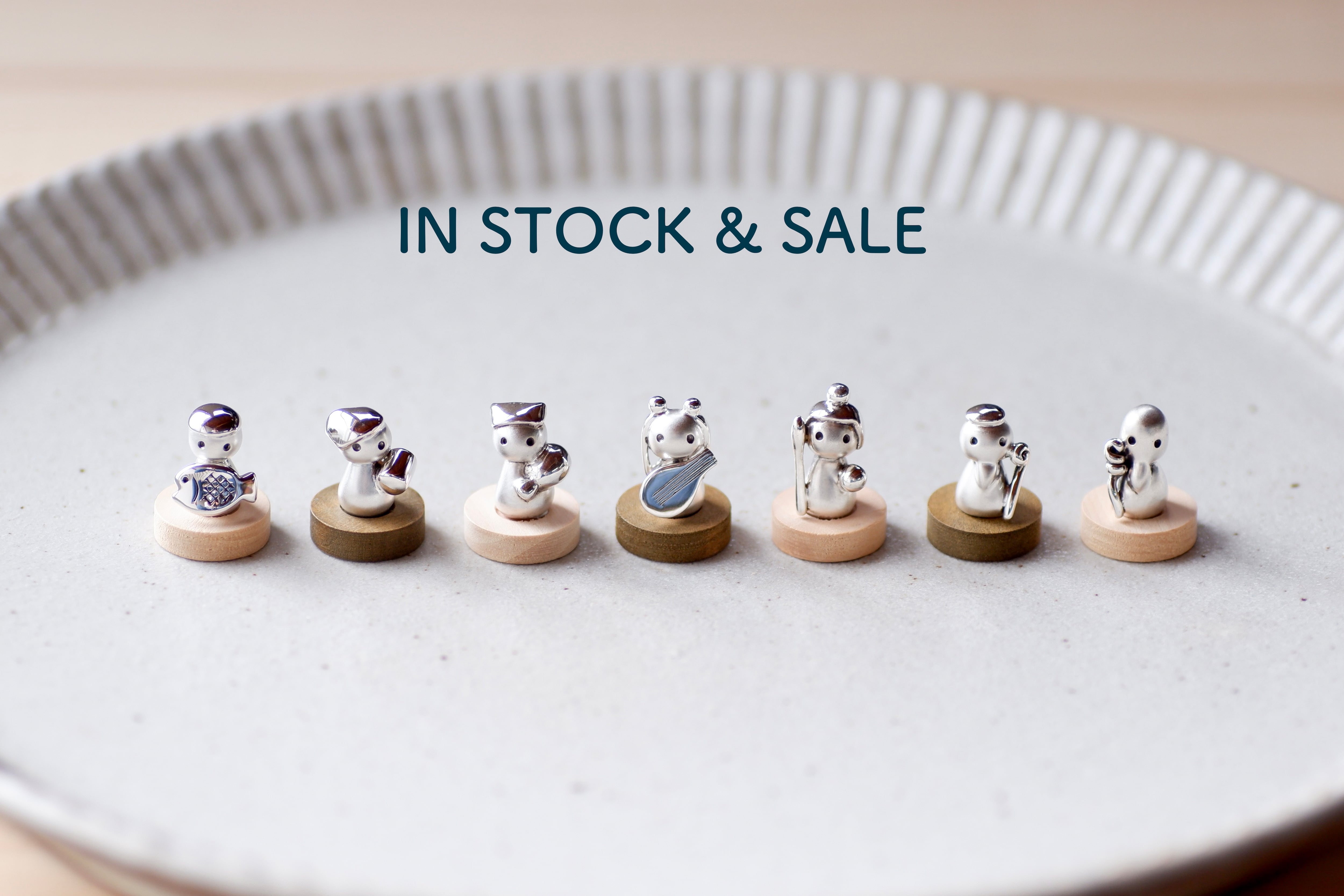 【IN STOCK / SALE 】petit fuku-jin figure SV925 <single> / ぷち福神 ミニ置物 <ひとりずつ>