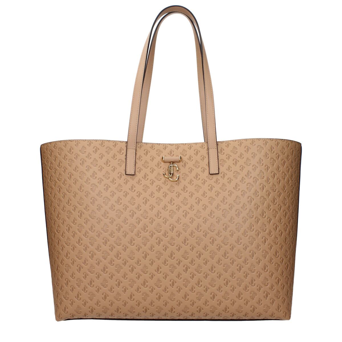【新品】JIMMY CHOO ジミーチュウ レディース ショルダーバッグ レザー ブラウン JCBSHOPPINGLOJRLCARAMELCARAMEL