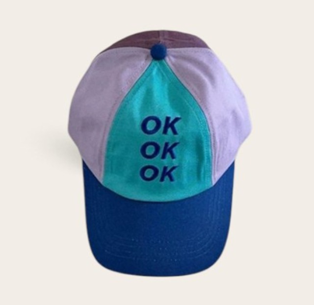 ★即納★OKキャップ 56cm blue/orange【DUDIE】