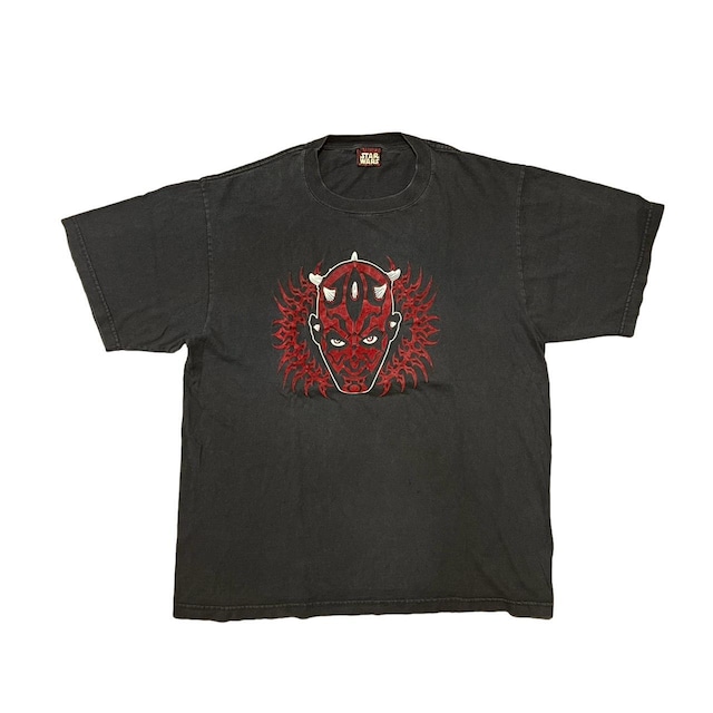 STAR WARS DARTH MAUL GROW IN THE DARK FACE TEE XL