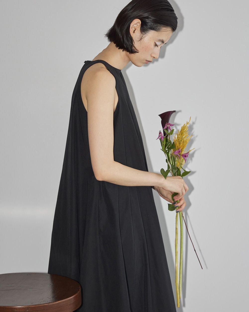 todayful トゥデイフル Backslit Balloon Dress