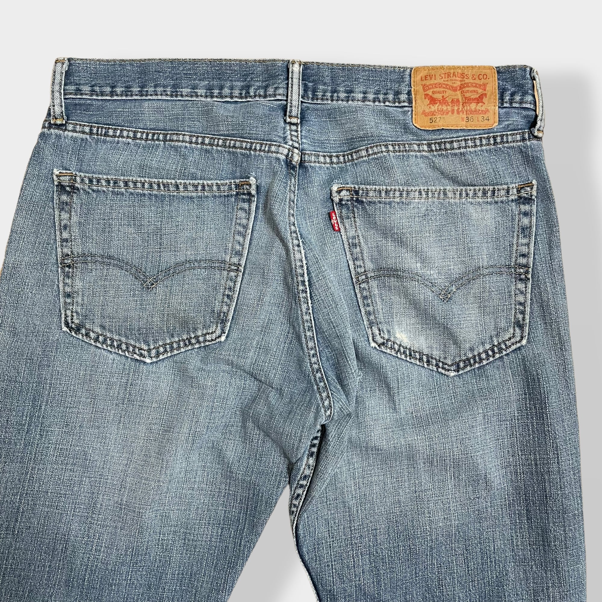 Levi's 527 ブーツカット フレア リメイクデニム W30 L30