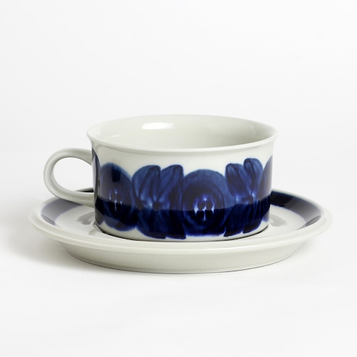 ARABIA アラビア Anemone アネモネ ティーカップ＆ソーサー - 71 北欧ヴィンテージ