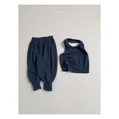 【取寄】minirobe ルルホルターネックトップス|冬服|韓国子供服