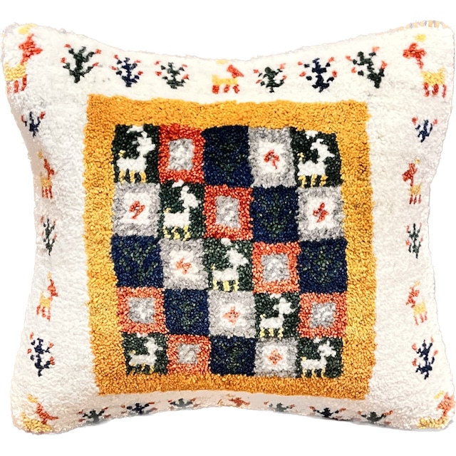 ギャッベ クッションカバー / Gabbeh Cushion Cover　35cmx38m