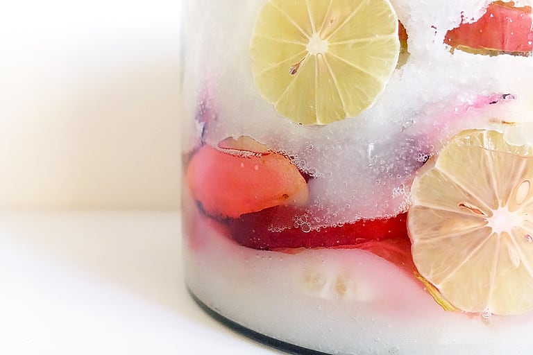 自分で仕上げる酵素シロップ(ムーンルージュ)4Lビン