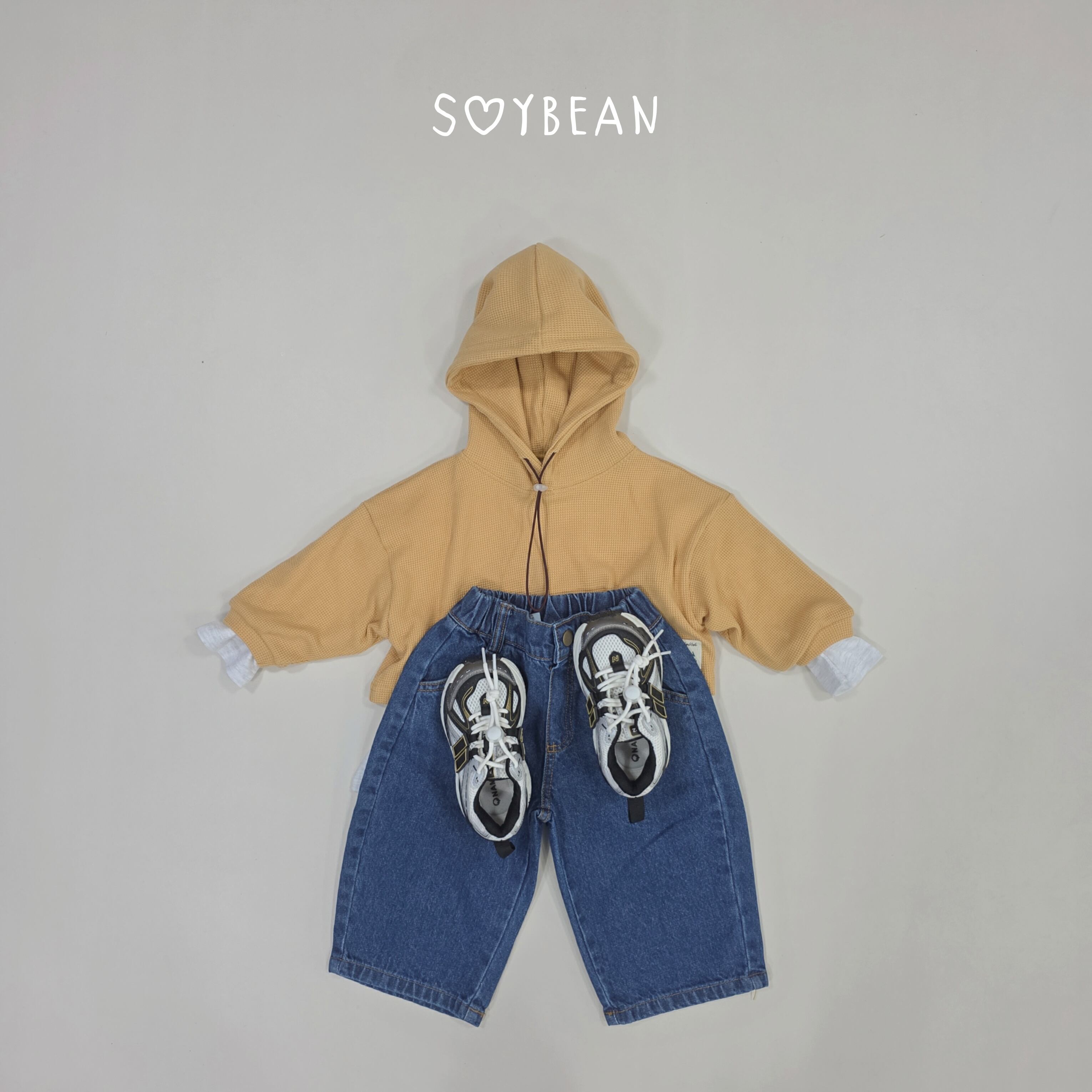 オープンデニムパンツ XS,S,M,L,XL,JS,JM / Soybean 26autumn / 韓国