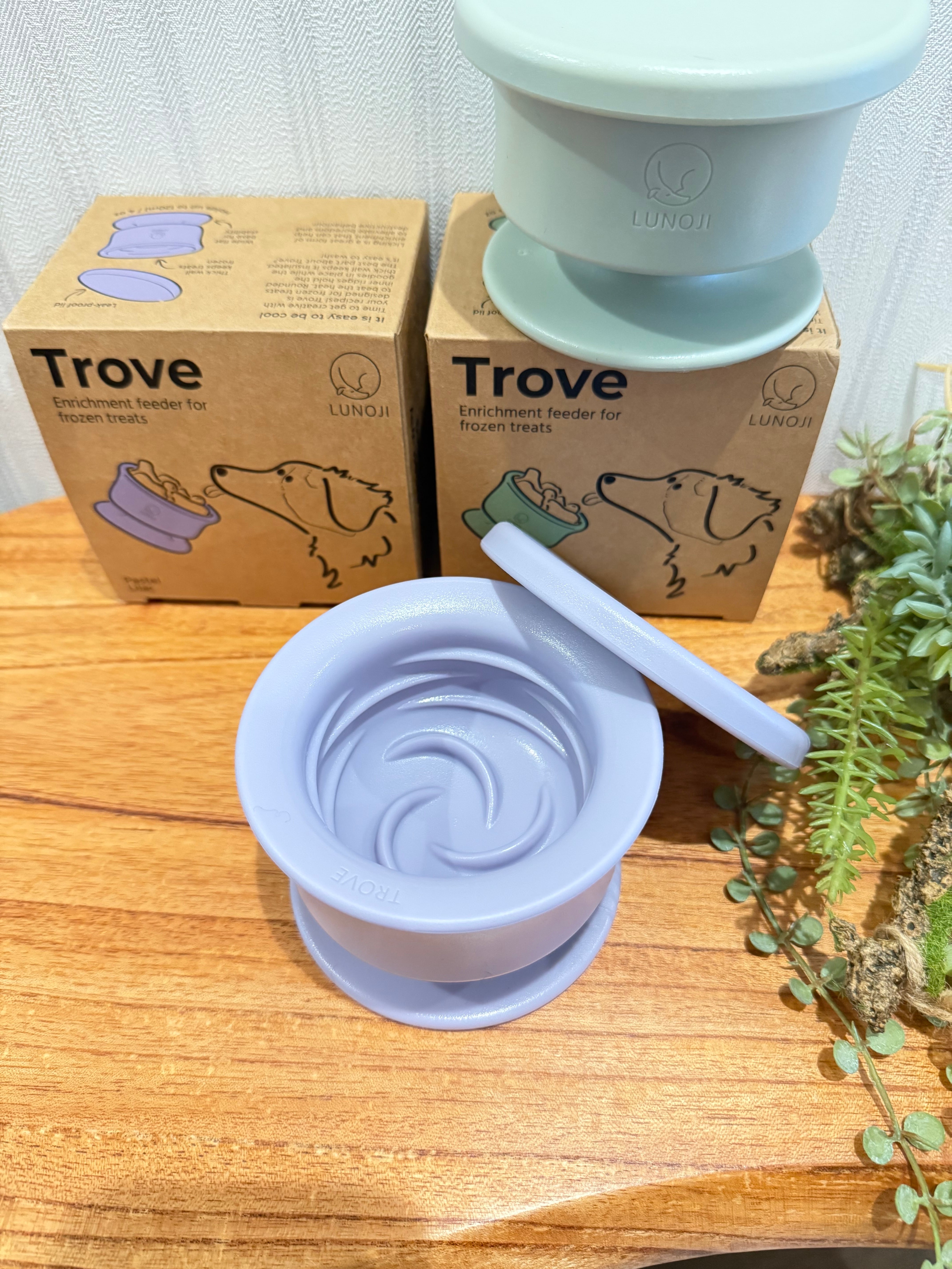 LUNOJI CHEWDEN Trove (チューデン トローブ) 冷凍おやつ用エンリッチメントボウル