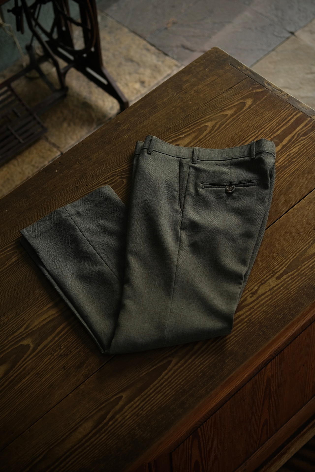 Utah/80-90's "LEVI'S" ACTION SLACKS/check