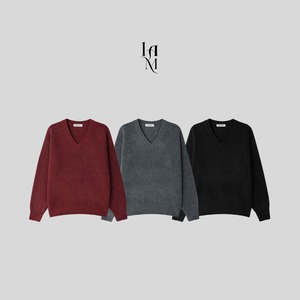 Laven Standard V-Neck Knit (3color)