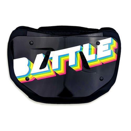 BATTLE バックプレート レトロモデル アメフト プロテクター