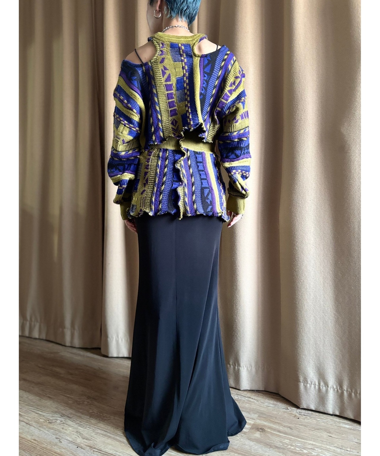 abstract design remake set knit-4448-12