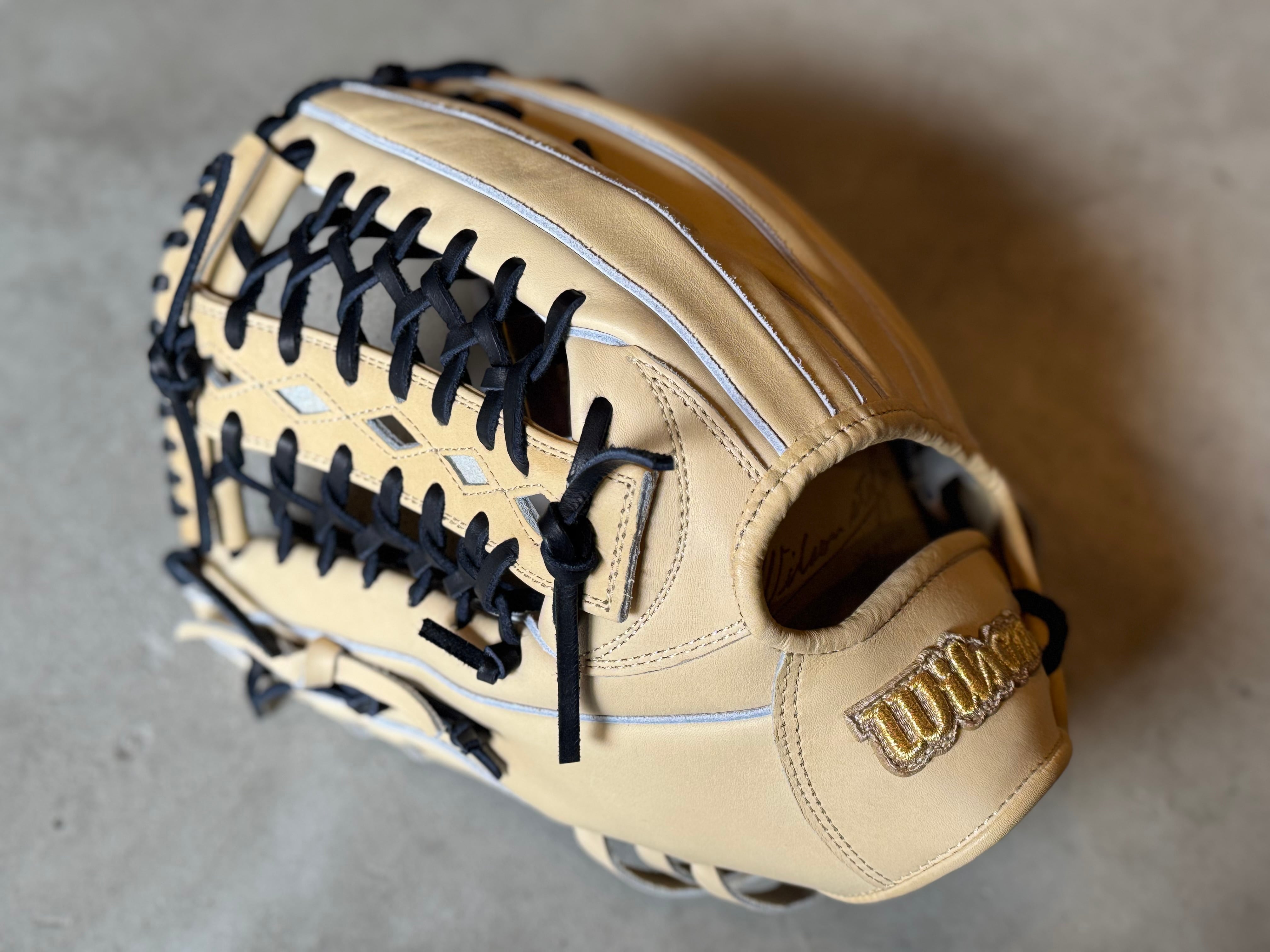 最終価格‼️新品未使用ATOMS アトムズ　西窪職人作成 左投硬式投手用グローブ 展示会限定モデル【ATOMS】硬式用グローブ 左投げ投手用 西窪職人作