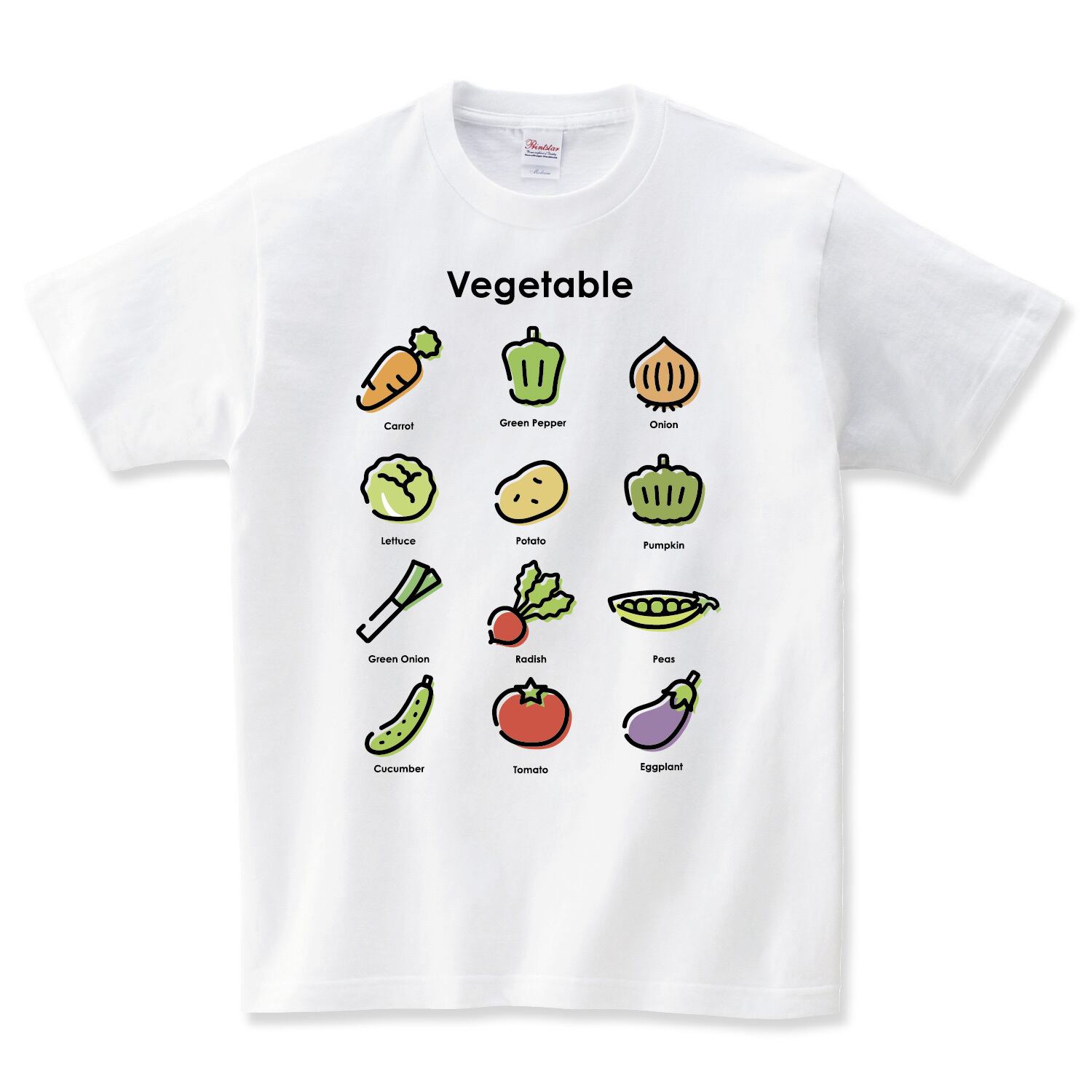 野菜 Tシャツ 野菜tシャツ ベジタブル 農家 詰め合わせ コスチューム